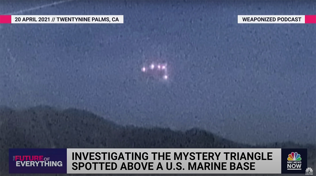 Unidentified Flying Object Mystifies Witnesses at California Marine Base: Training Exercise or Extraterrestrial Encounter?