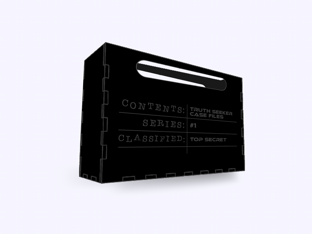 Card Case File Acrylic Case File Card Holder – Majestic Truth